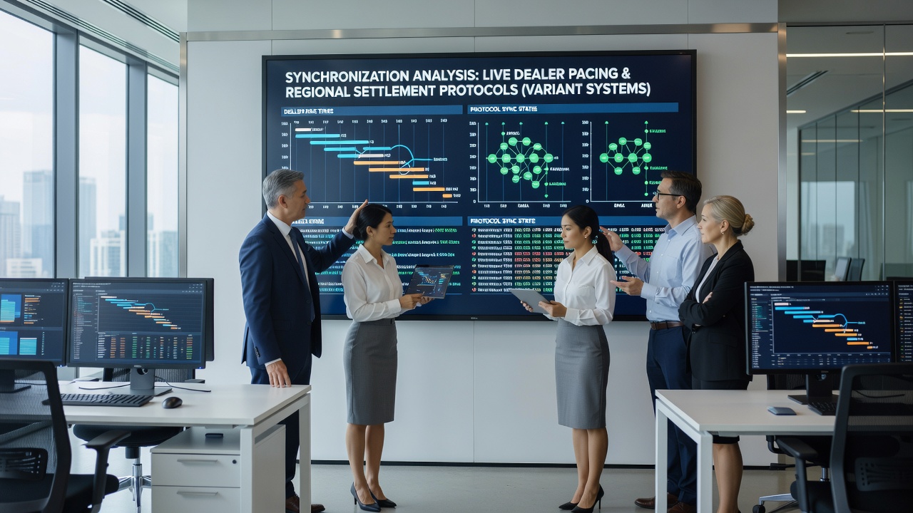 Analyse regionaler Settlement-Protokolle und Dealer-Tempo in Live-Sitzungen
